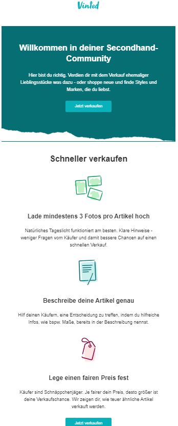 Marketing Automation Workflow Beispiel Willkommens-Mailing