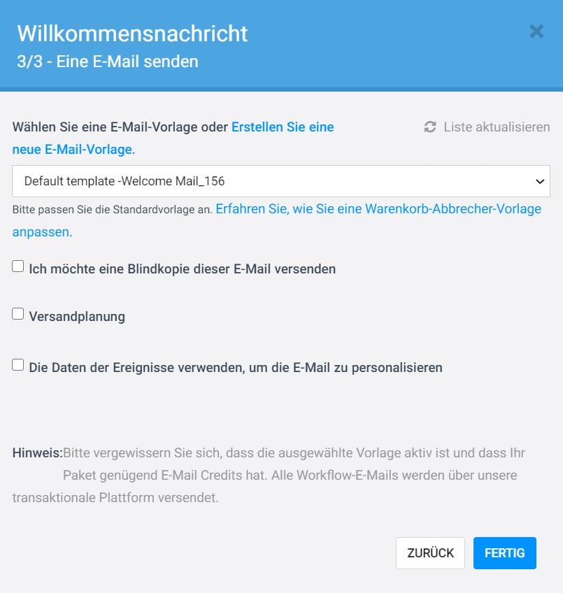 So erstellen Sie einen E-Mail Autoresponder für Ihre Willkommensnachricht