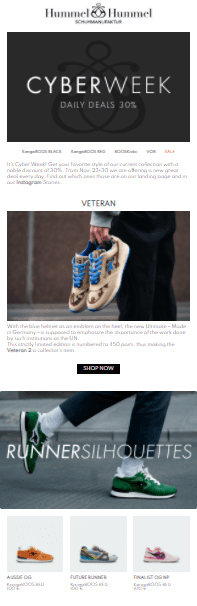 Black Friday E-Mail-Beispiele