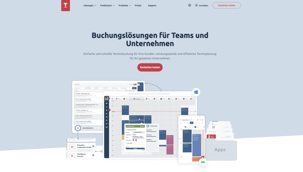 timify screenshot online termine buchen