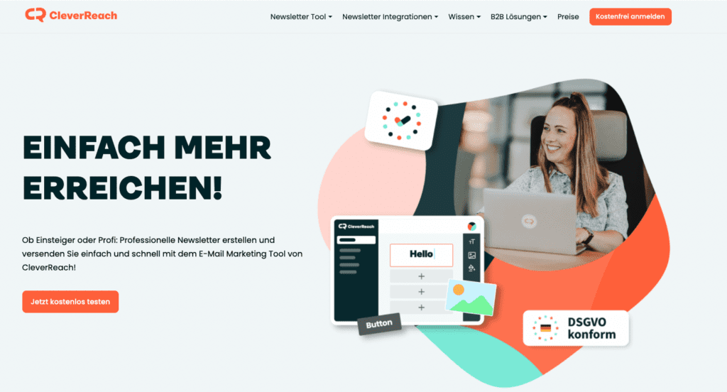 7 SendGrid-Alternativen, Beispiel CleverReach