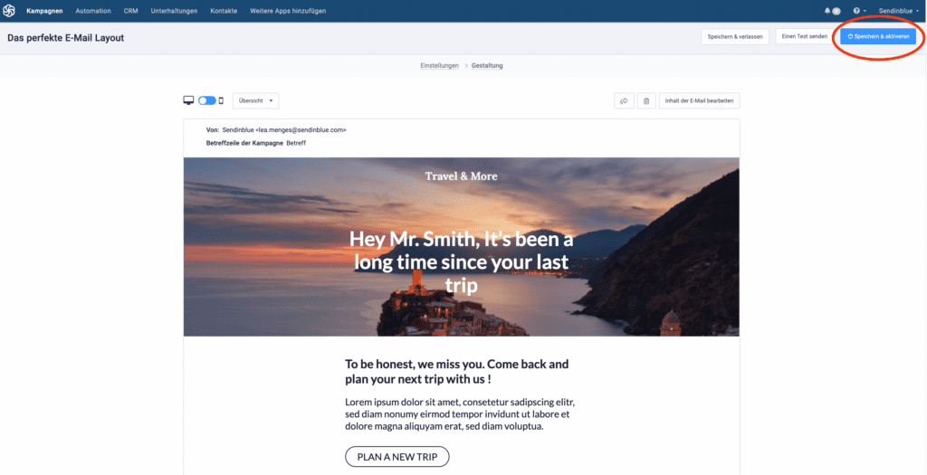 email layout beispiel sendinblue schritt 4