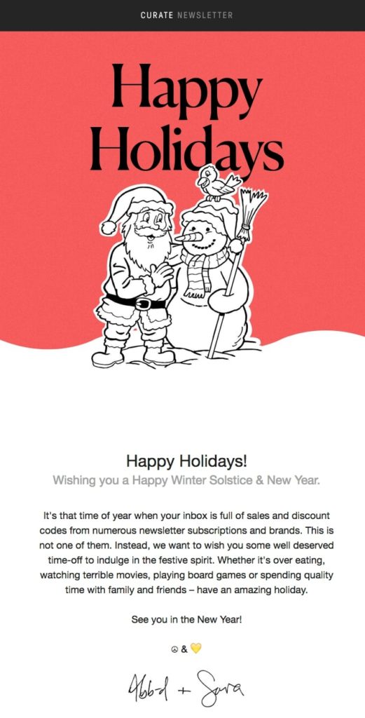 8 Christmas Newsletter Ideas Examples
