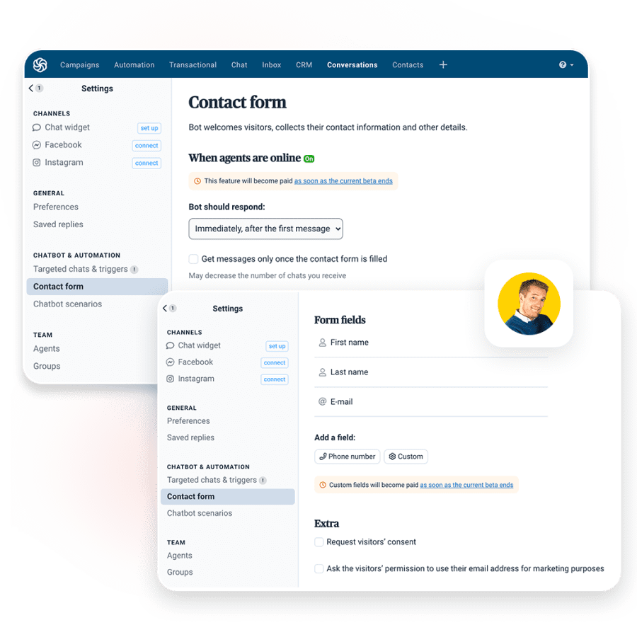 Brevo (ex Sendinblue) is a sales forecasting tool