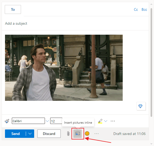 inserting GIF