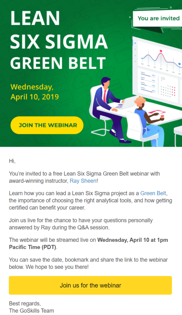 webinar invitation email example