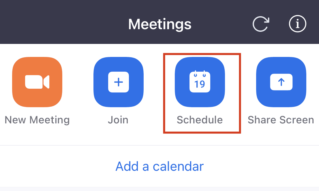 How to Schedule a Zoom Meeting