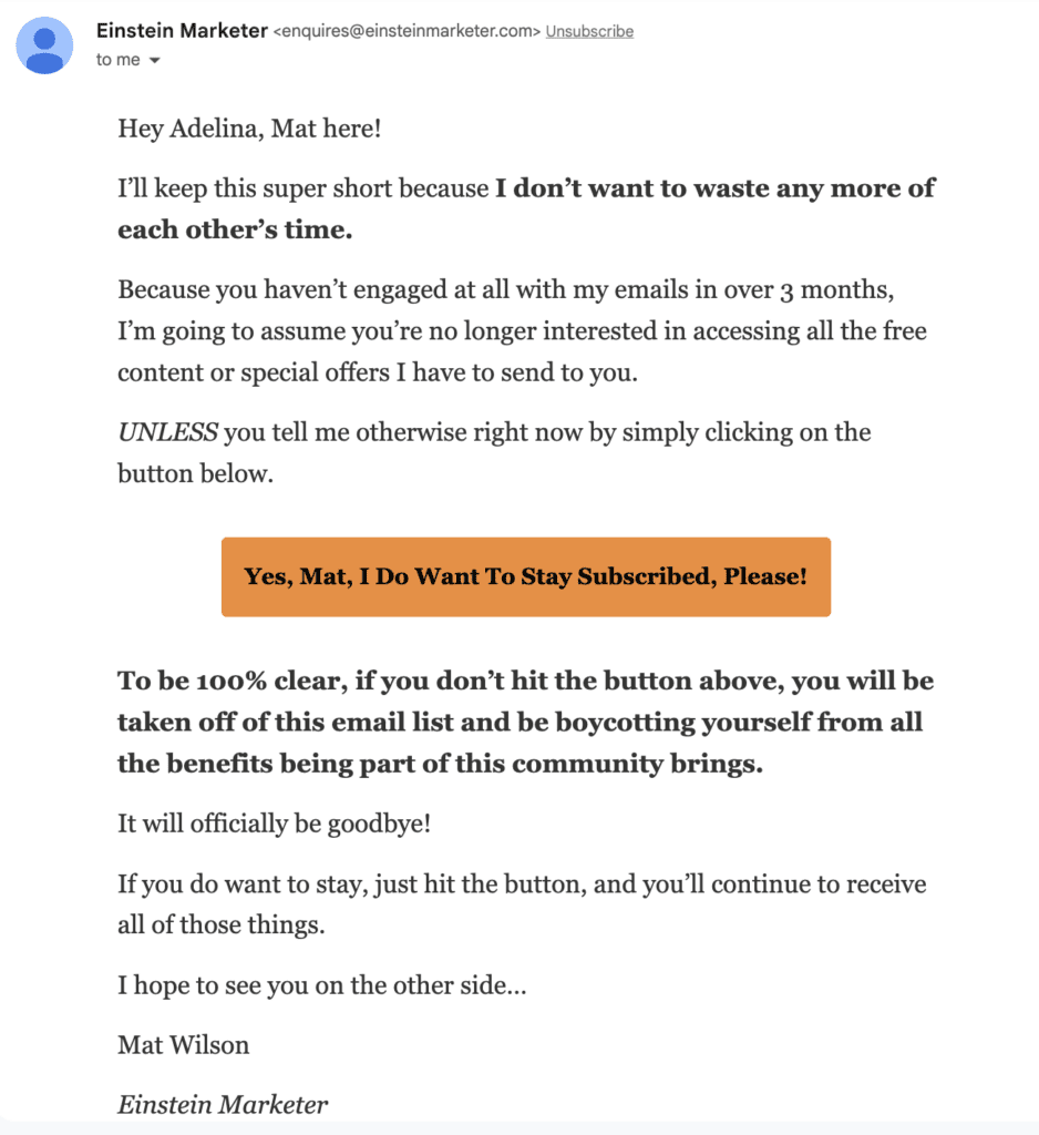 Parting Email at Sean Shores blog