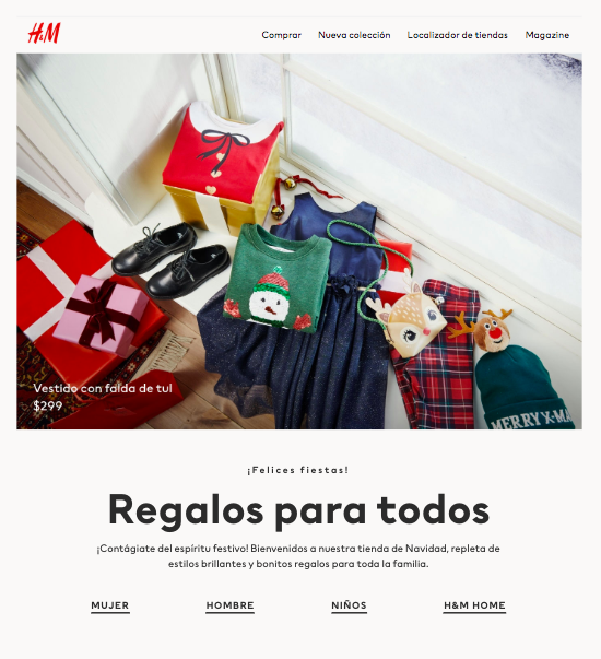 ejemplo de correo electronico para navidad 4