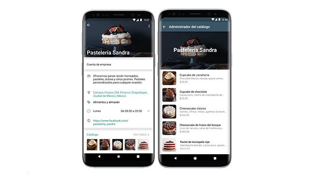Ejemplos de perfil para usar con la API de WhatsApp Business.