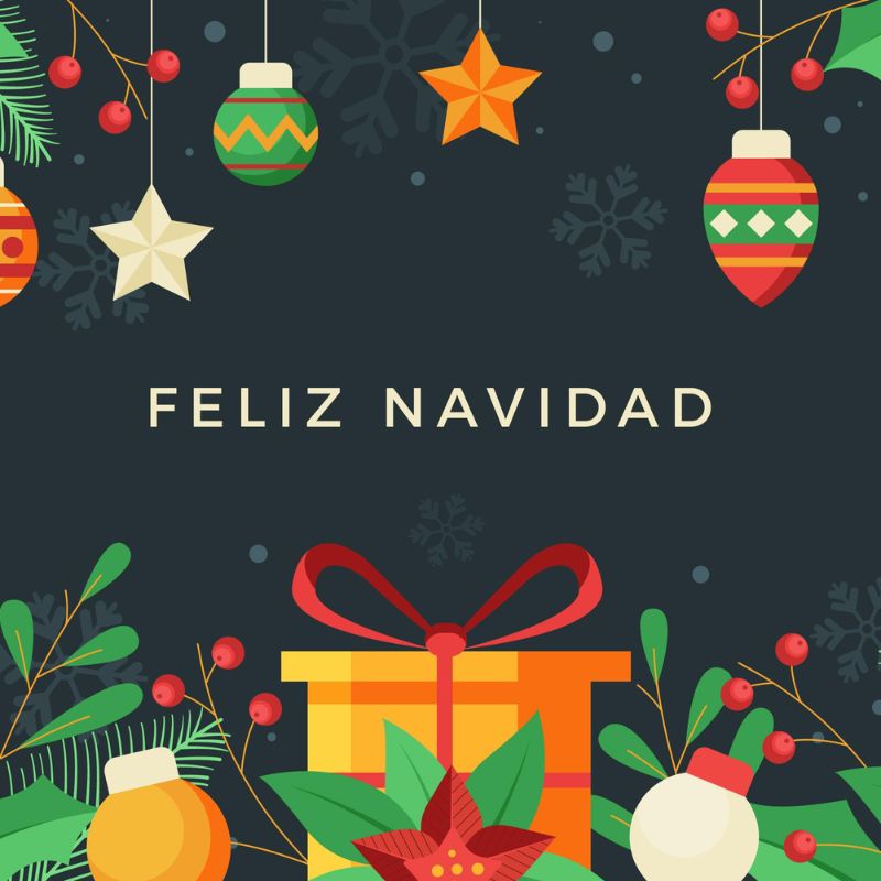 Felicitación Navidad WhatsApp Feliz Navidad