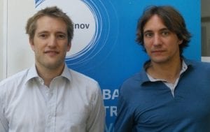 Benoît Richard et Bertrand Altamyer, fondateurs de Marcel