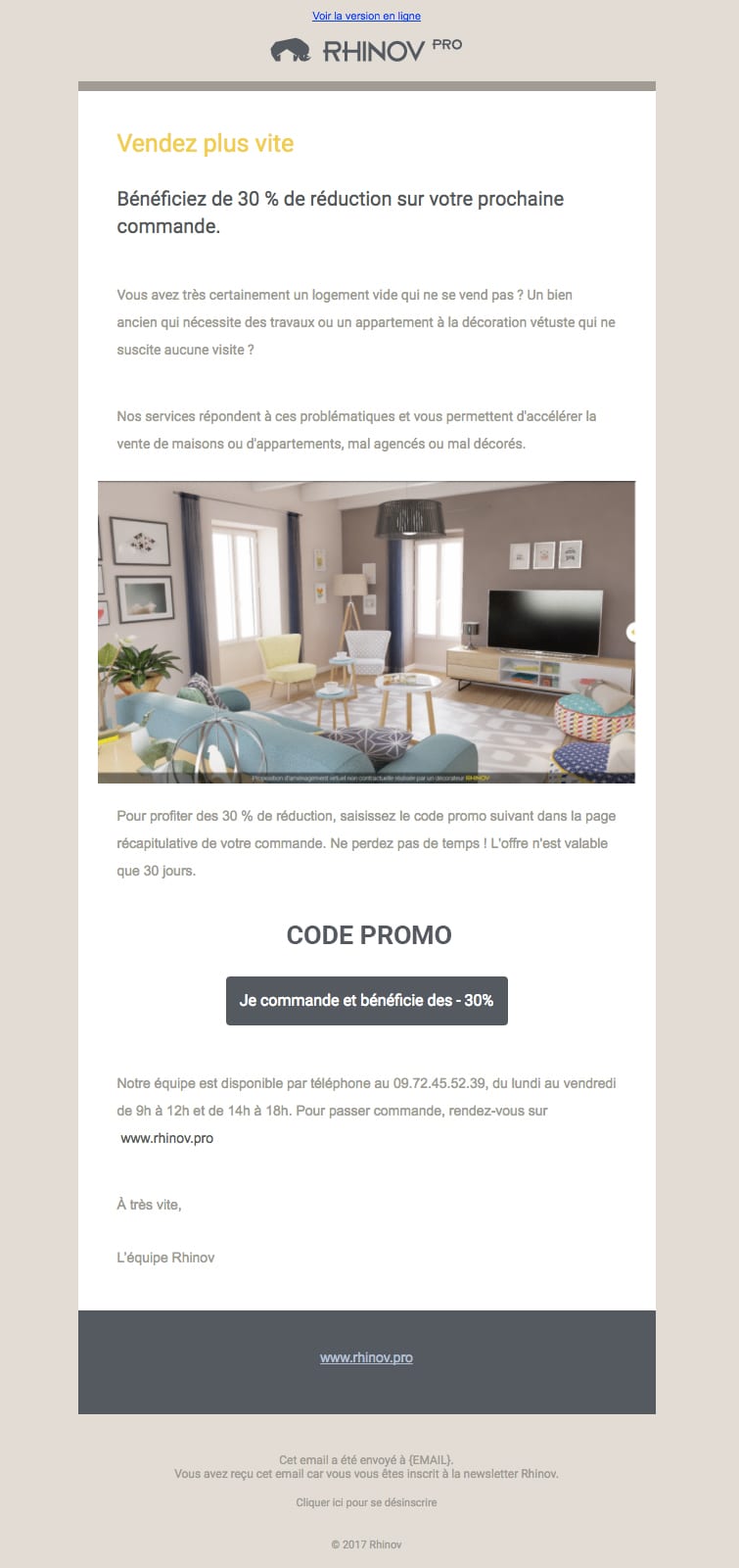 Email de réactivation des clients dormants Email de réactivation des clients dormants