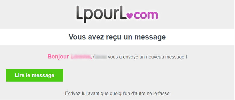 Emails et newsletters de sites de rencontres : email marketing de lpourl