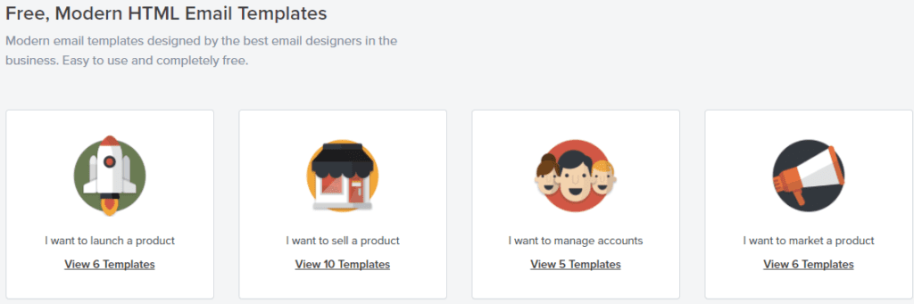 Litmus - Gallerie de templates gratuits