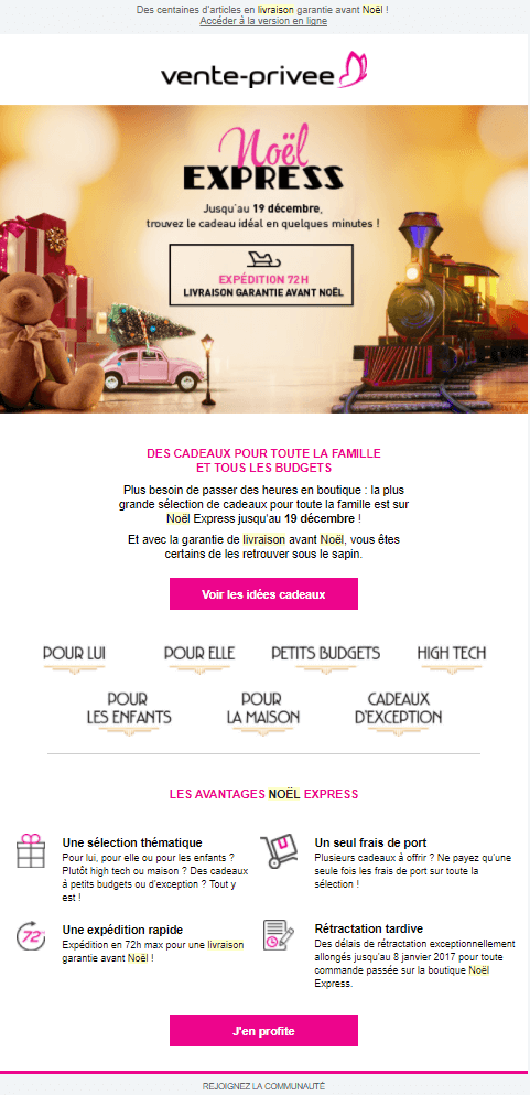 Newsletter de Noël : rassurer vos clients !