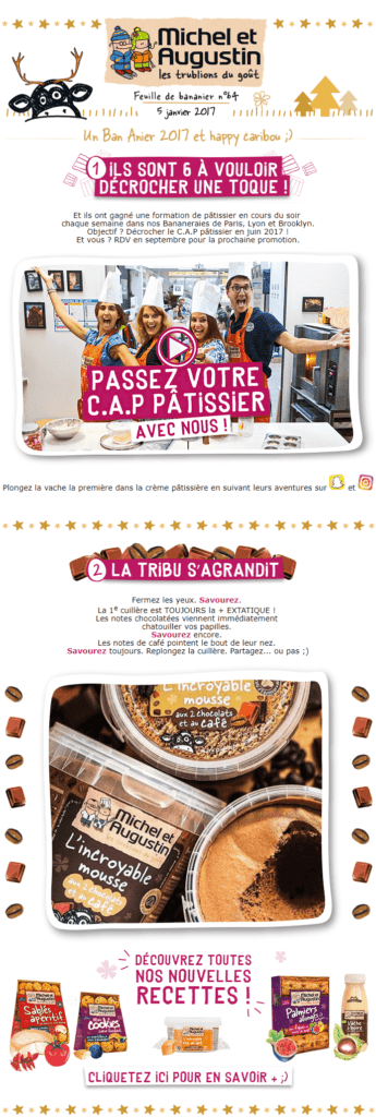 Newsletter Michel et Augustin