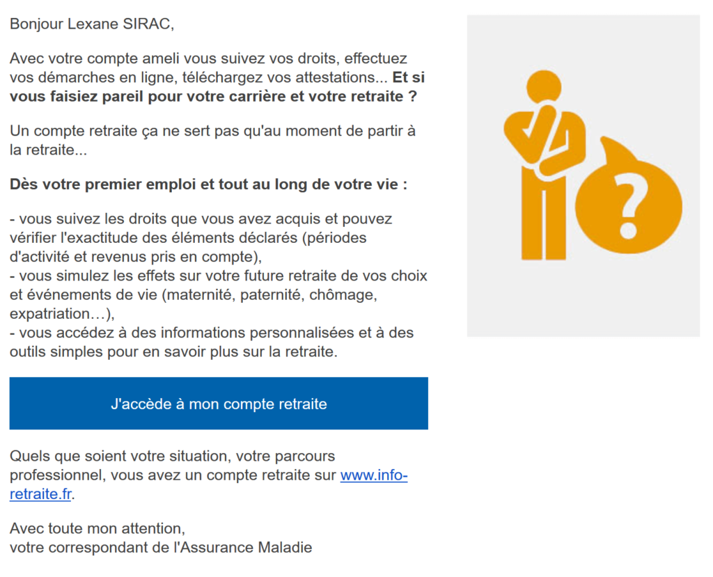 Exemple d'email de bienvenue Exemple d'email de bienvenue