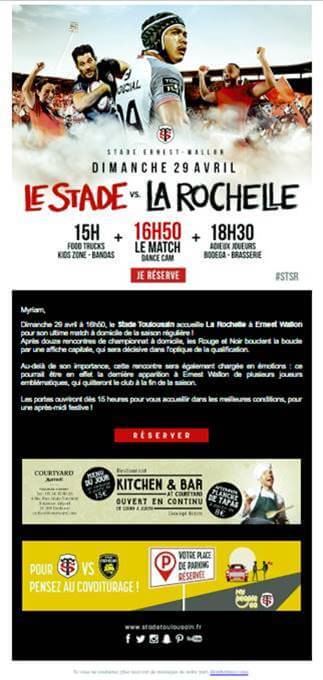 Annonce d'évènement