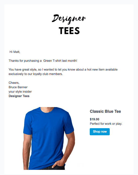 Email marketing avantage - personnalisation