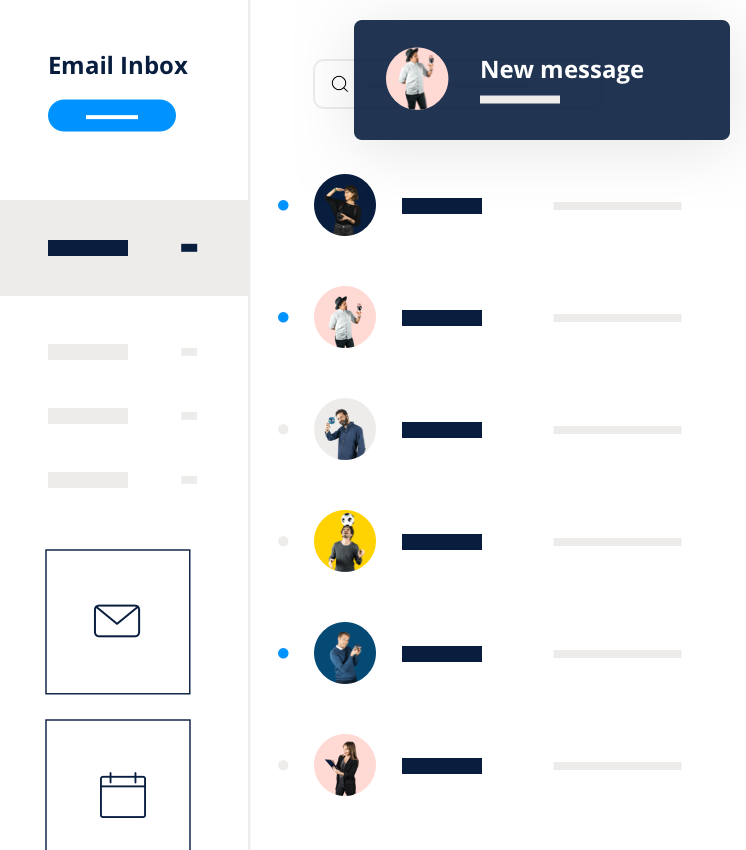 Emails transactionnels - Inbox