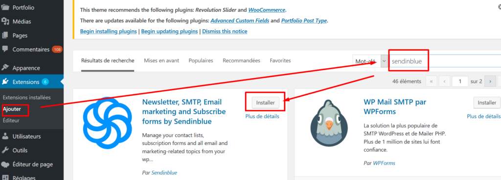 Créer un blog WordPress - newsletter