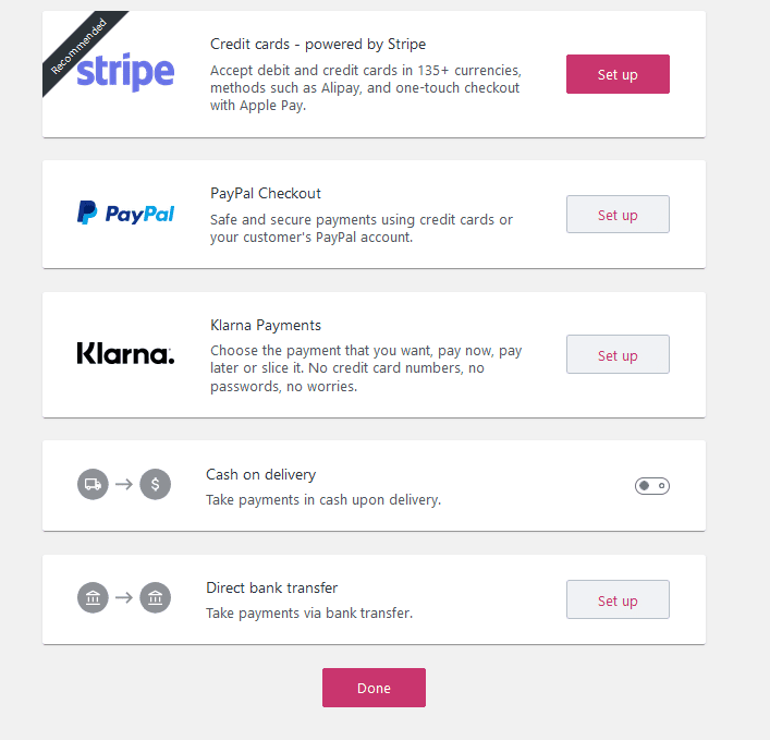 WooCommerce - mode de paiement
