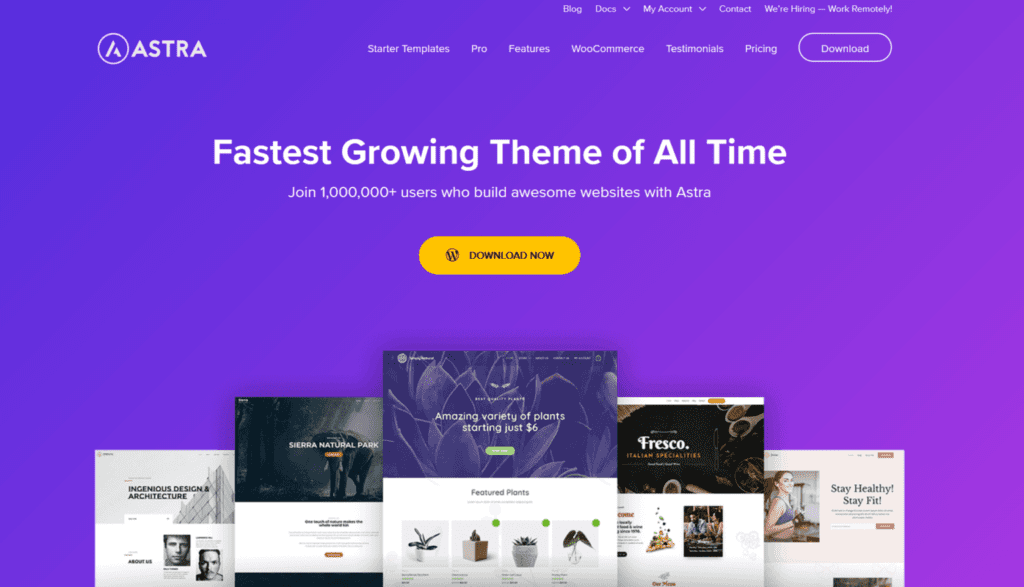 Blogging - Thème WordPress