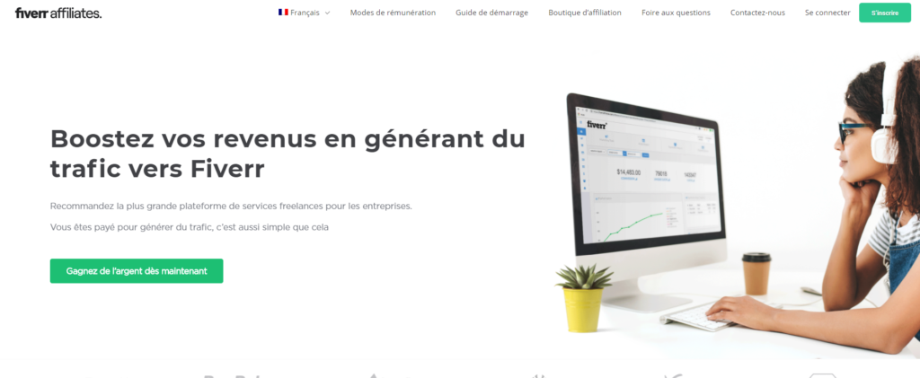 Marketing d'affiliation - Fiverr