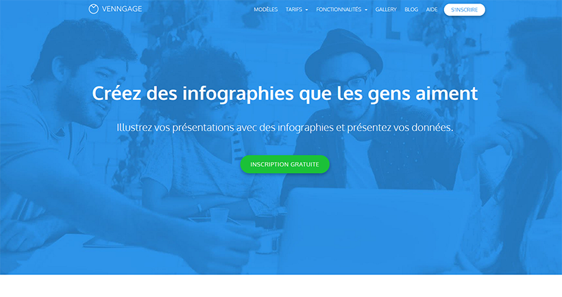 Creer une infographie - Venngage