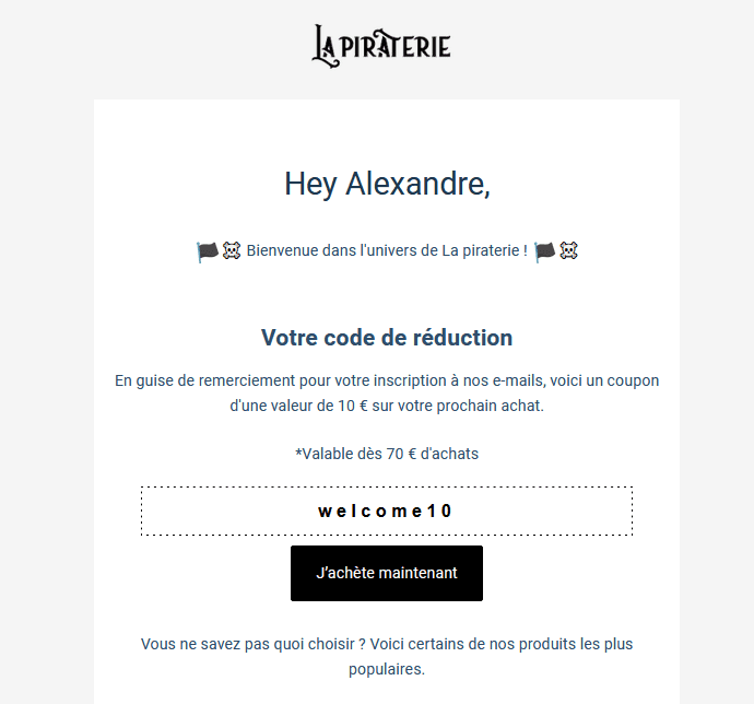 Exemple 5 : les éditions Belfond Exemple numéro 5 : La Piraterie