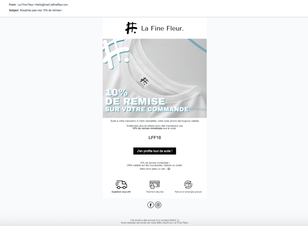 Étude de cas - marketing automation omnicanal Email 5