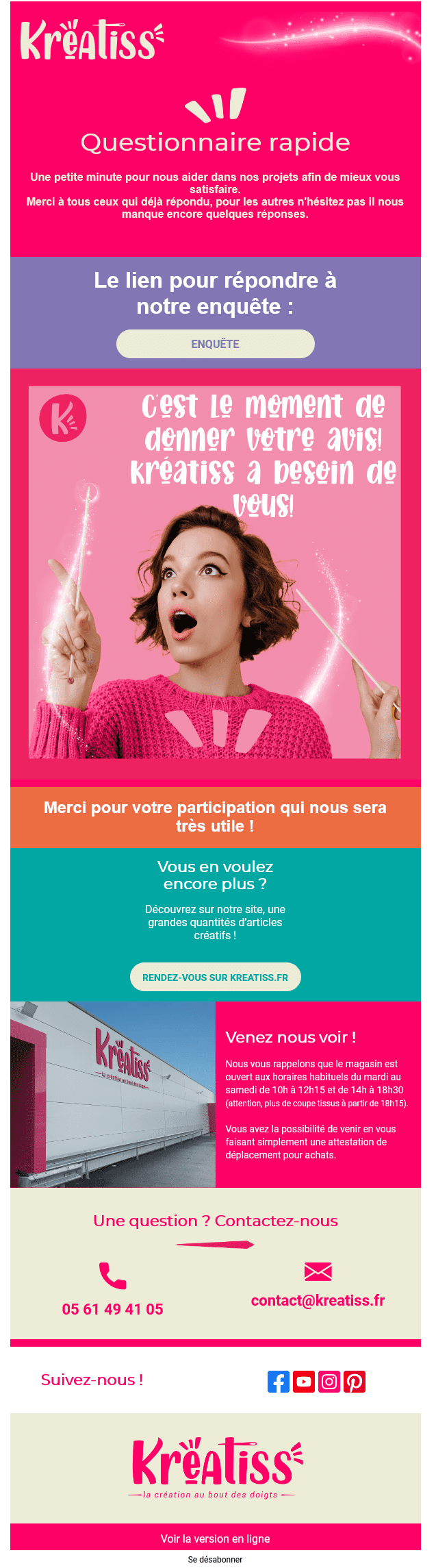 Exemple Newsletter - Kreatiss