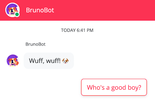 Exemple Chatbot Marketing