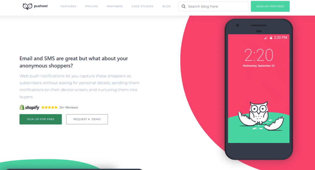 Shopify - Pushowl