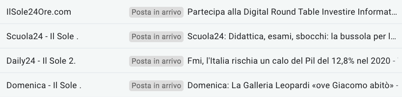 Sender multipli
