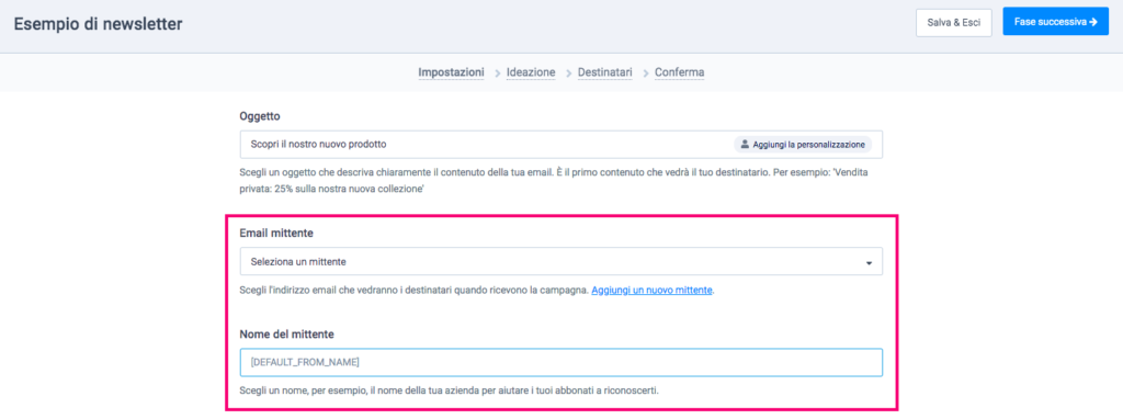 email-nome-mittente-sendinblue