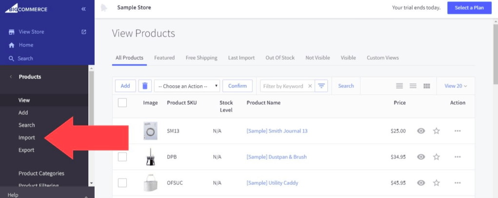 bigcommerce-import-prodotti