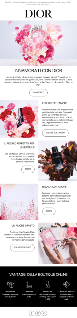 esempio-newsletter-san-valentino-Dior