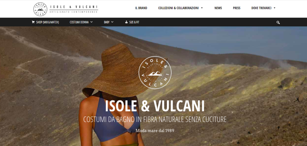 isole&vulcani-esempio-ecommerce
