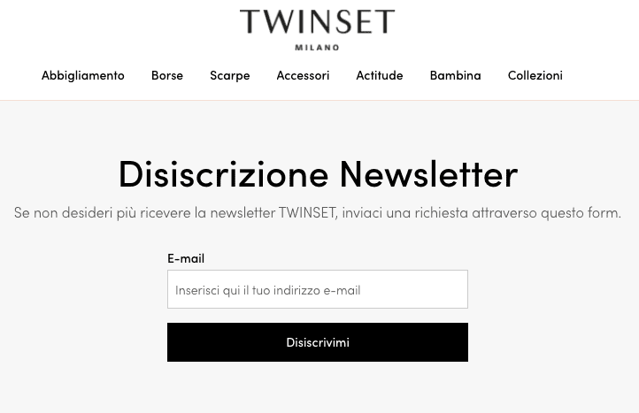 modulo_cancellazione_newsletter_twinset