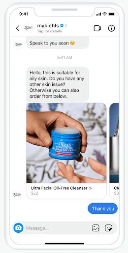 instagram-dm-api-esempio-kiehls